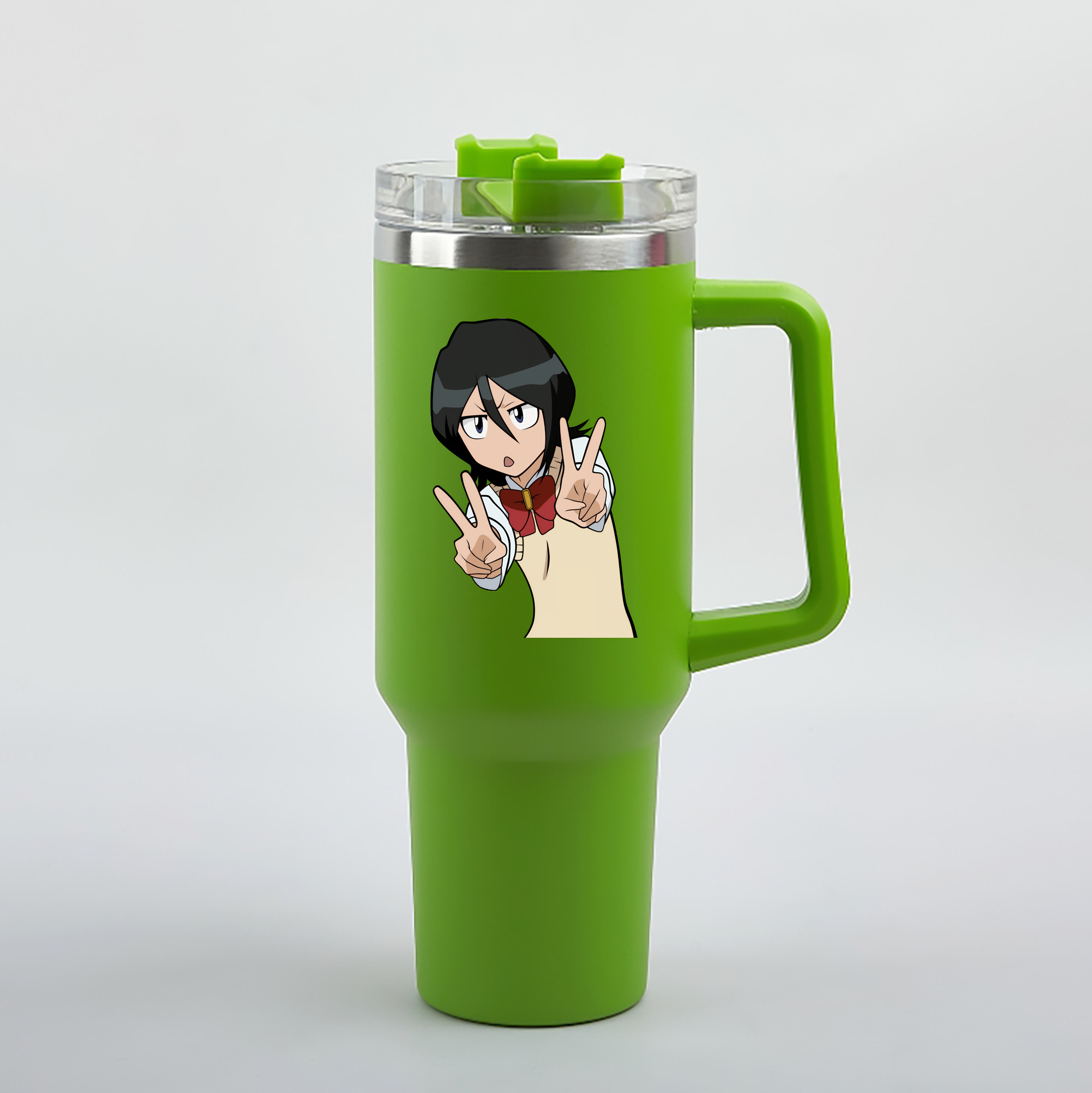 （画像用） ブリーチ 朽木ルキア BLEACH Kuchiki Rukia 1200mL車用タンブラー（カラープリント）